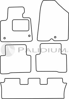 Ashuki PAL18-0664 - Kit di zerbini autozon.pro