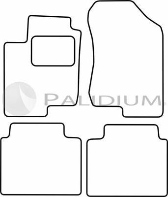 Ashuki PAL18-0622 - Kit di zerbini autozon.pro