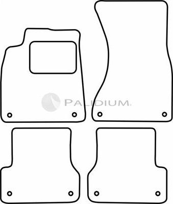 Ashuki PAL18-0051 - Kit di zerbini autozon.pro