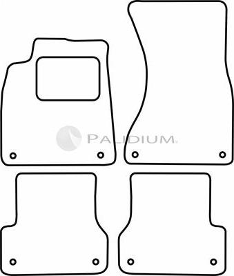 Ashuki PAL18-0053 - Kit di zerbini autozon.pro