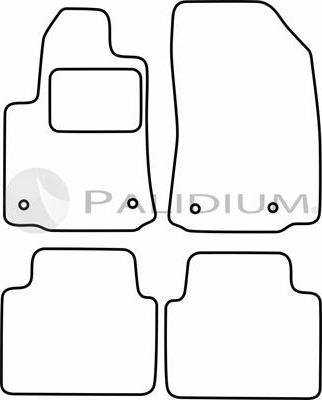 Ashuki PAL18-0198 - Kit di zerbini autozon.pro