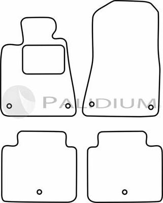 Ashuki PAL18-0851 - Kit di zerbini autozon.pro