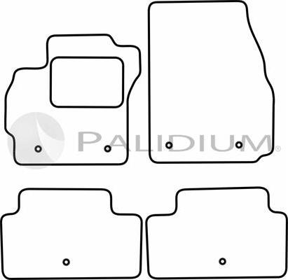 Ashuki PAL18-0878 - Kit di zerbini autozon.pro