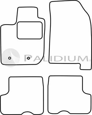 Ashuki PAL18-0297 - Kit di zerbini autozon.pro