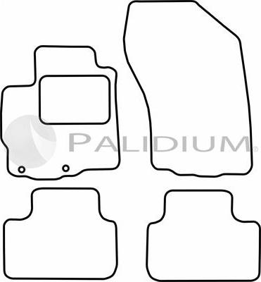 Ashuki PAL18-0204 - Kit di zerbini autozon.pro