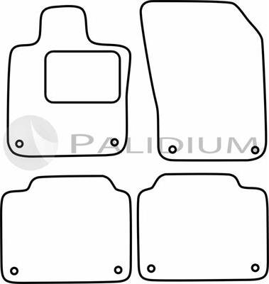 Ashuki PAL18-1900 - Kit di zerbini autozon.pro