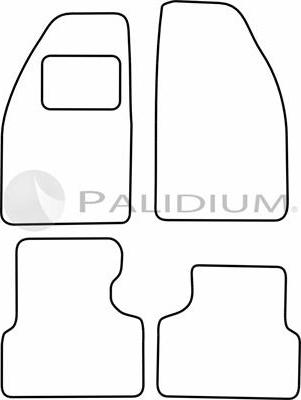 Ashuki PAL18-1491 - Kit di zerbini autozon.pro