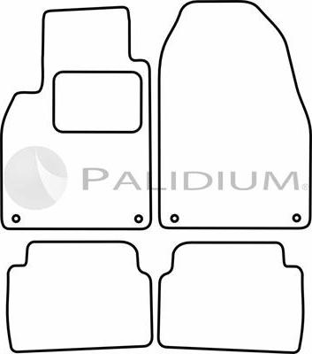 Ashuki PAL18-1493 - Kit di zerbini autozon.pro