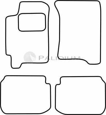 Ashuki PAL18-1586 - Kit di zerbini autozon.pro