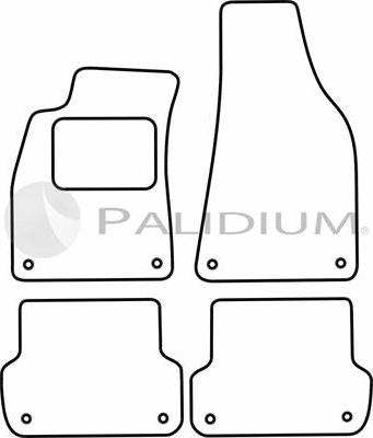 Ashuki PAL18-1524 - Kit di zerbini autozon.pro