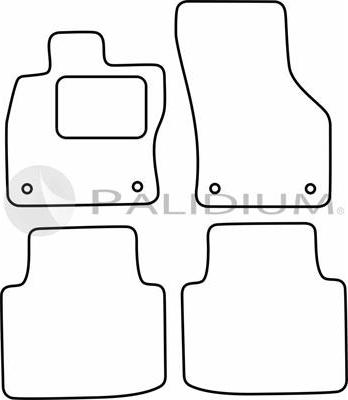 Ashuki PAL18-1576 - Kit di zerbini autozon.pro