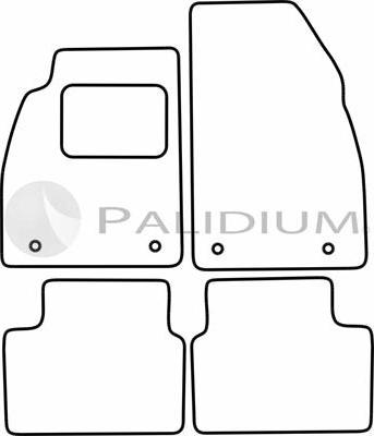 Ashuki PAL18-1197 - Kit di zerbini autozon.pro