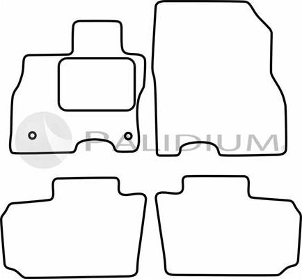 Ashuki PAL18-1105 - Kit di zerbini autozon.pro