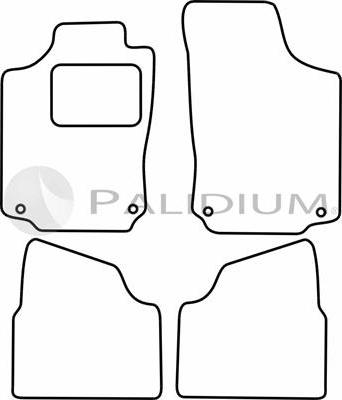 Ashuki PAL18-1189 - Kit di zerbini autozon.pro