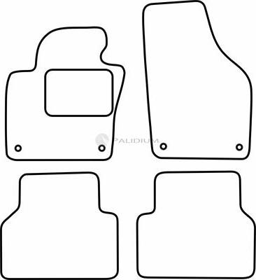 Ashuki PAL18-1846 - Kit di zerbini autozon.pro