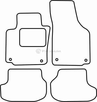 Ashuki PAL18-1807 - Kit di zerbini autozon.pro