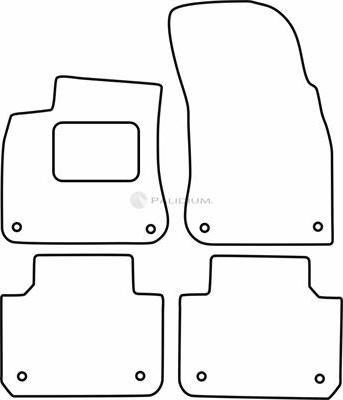 Ashuki PAL18-1365 - Kit di zerbini autozon.pro