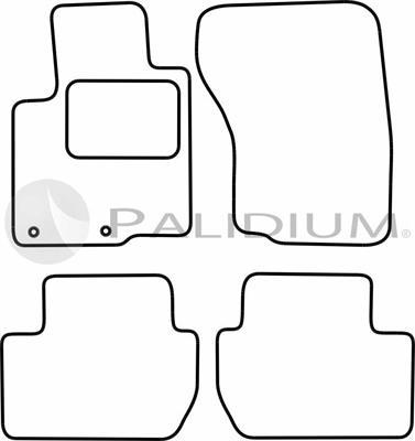 Ashuki PAL18-1285 - Kit di zerbini autozon.pro