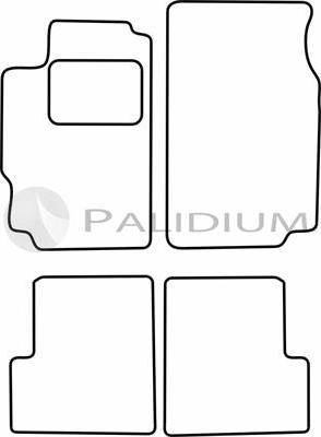 Ashuki PAL18-1282 - Kit di zerbini autozon.pro