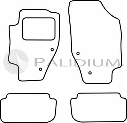 Ashuki PAL18-1275 - Kit di zerbini autozon.pro