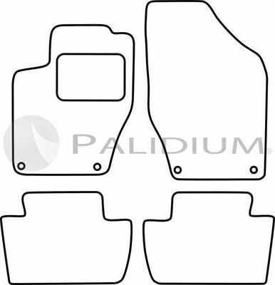 Ashuki PAL18-1277 - Kit di zerbini autozon.pro