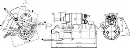 Ashuki PAL17-1004 - Motorino d'avviamento autozon.pro