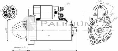 Ashuki PAL17-1005 - Motorino d'avviamento autozon.pro