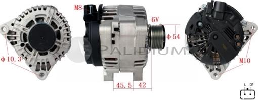 Ashuki PAL17-2005 - Alternatore autozon.pro