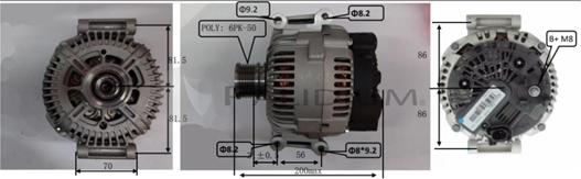 Ashuki PAL17-2008 - Alternatore autozon.pro