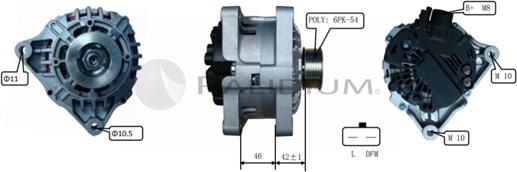 Ashuki PAL17-2010 - Alternatore autozon.pro