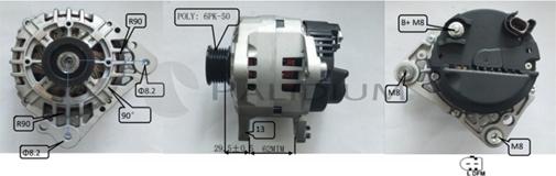 Ashuki PAL17-2011 - Alternatore autozon.pro