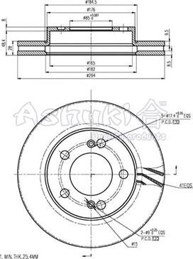 Ashuki SY606-02 - Discofreno autozon.pro