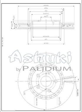 Ashuki T604-04 - Discofreno autozon.pro