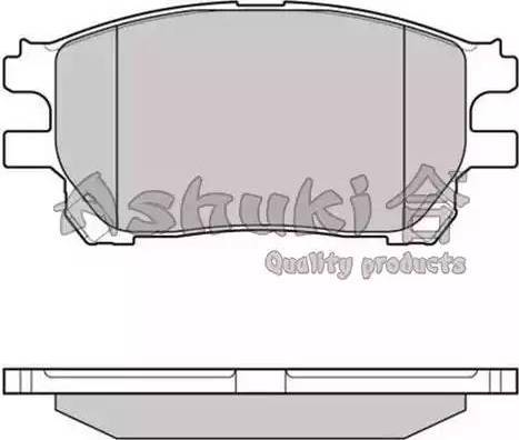 Ashuki T112-90 - Kit pastiglie freno, Freno a disco autozon.pro