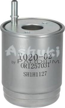 Ashuki Y020-02 - Filtro carburante autozon.pro