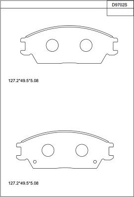 Honda NHC-665 - Kit pastiglie freno, Freno a disco autozon.pro