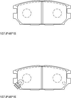 Asimco KD4720 - Kit pastiglie freno, Freno a disco autozon.pro