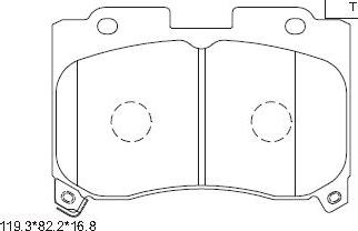 Asimco KD2762 - Kit pastiglie freno, Freno a disco autozon.pro