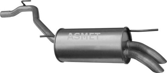 Asmet 04.082 - Silenziatore posteriore autozon.pro