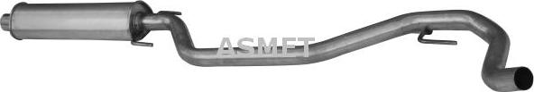 Asmet 05,169 - Silenziatore anteriore autozon.pro