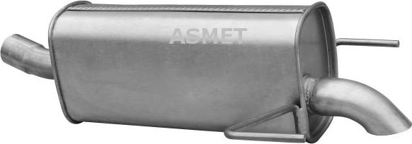 Asmet 05.184 - Silenziatore posteriore autozon.pro