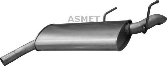 Asmet 05.176 - Silenziatore posteriore autozon.pro