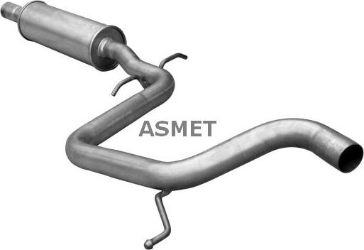 Asmet 03.121 - Silenziatore centrale autozon.pro