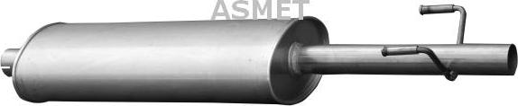 Asmet 02.044 - Silenziatore centrale autozon.pro