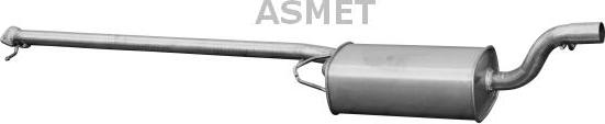 Asmet 07.192 - Silenziatore centrale autozon.pro