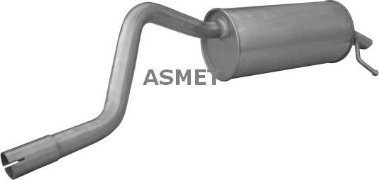 Asmet 10.149 - Silenziatore posteriore autozon.pro