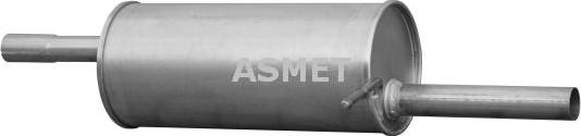 Asmet 10.101 - Silenziatore posteriore autozon.pro