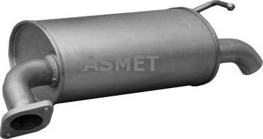 Asmet 11.033 - Silenziatore posteriore autozon.pro