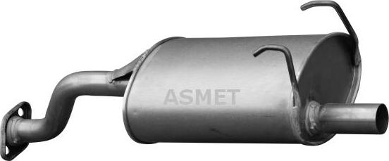 Asmet 13.008 - Silenziatore posteriore autozon.pro