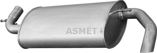 Asmet 30.010 - Silenziatore posteriore autozon.pro